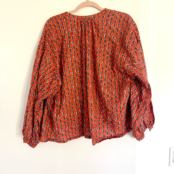 Doen The Jane Blouse | Calico Canyon Blooms | Size M | EUC - Picture 8 of 9